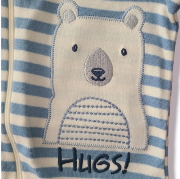 Infant Stripe Footsie - Picture 2 of 6